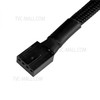 4pin Computer Fan Cable PWM GPU Fan Adapter Cable for 3pin/4pin PVC Insulation Material
