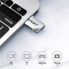 EAGET U8M 16G USB 2.0 Flash Drive Zinc Alloy Body Keychain Design USB Drive Memory Storage Stick