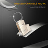 DM PD020 32GB USB Flash Drive Micro USB + USB2.0 Metal OTG Pendrive High Speed USB Memory Stick U Disk