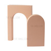 2Pcs/Set Arch Table Ornament Jewelry Cosmetics Shooting Background Geometric Shape Photography Prop - Nude