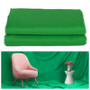 2*1.5m Photo Video Studio Photography Foldable Backdrop for Green Screen or Chroma Key Photos - Green