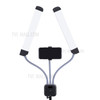 Double-Arm Fill Light 2700-5600K Photography Studio Kit Adjustable Light and Remote Control - EU Plug