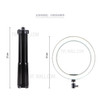 LATZZ Ring Photography Fill Light Set [Ring Light+160cm Tripod Stand+2 Phone Clip Brackets]