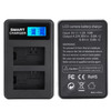 Double-Bay NP-FW50 USB Battery Charger with LCD Display for Sony Alpha 7 / A7 / 7R / A7R etc