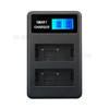 LCD Display Double-Channel NP-W126 USB Battery Charger for Fujifilm X-A1 X-A2 X-A3 X-A10 etc