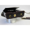 Protective Leather Camera Case Bag with Shoulder Strap for Nikon J5 (10-30mm) - Black