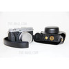 PU Leather Camera Bag Protective Case Cover for Fujifilm X30 - Black