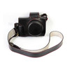 PU Leather Camera Protective Case + Strap for Olympus EM10/EM10II Digital Camera - Black