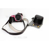 PU Leather Camera Case + Strap for Sony NEX-3N/Alpha a5000/Alpha a5100 with 16-50mm Lens - Black