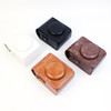 Retro Camera Cover for Sony ZV-1 Multifunction Vertical Style Protective Cover Shoulder Bag Camera Accessories - Brown