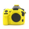 For Nikon D810 DSLR Camera Soft Protective Cover Anti-scratch Shockproof Silicone Case - Yellow