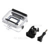 Waterproof Housing Case with Touchable Back Door for GoPro Hero 7 White / Silver