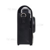 CAIUL PU Leather Camera Case for Fuji Mini EVO, Retro Texture Protective Camera Cover with Strap - Black