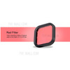 Filter Lens Diving Color Correction Accessory for GoPro Hero 8 Waterproof Housing - Red