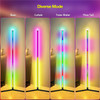 1.2m RGB Colorful Living Room Atmosphere Floor Light Bedroom Wall Corner LED Light for Live Streaming Photo Shooting