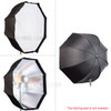 120cm / 48" Foldable Octagon Umbrella Softbox Diffuser Reflector for Photography Photo Studio Flash Speedlite Strobe Lighting