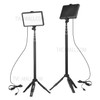 ANDOER Upgraded USB Bi-color Temperature LED Video Light Kit with 3 x  Extendable Tripod + 3 x LED Fill Light 3200K-5600K 10 Levels Brightness + 12 x Color Filters