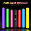 Magnetic RGB LED Video Light Tube Handheld Photography Light Stick Wand 2500K-8500K for Video Photography