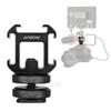 ANDOER 3 Cold Shoe Exquisite Mount Adapter On-Camera Mount Adapter for Canon Nikon Sony DSLR Camera for LED Video Light Microphone Monitor
