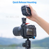 ULANZI R082 Mini Monitor Quick Release Mount Adapter Head 1.5KG Payload with Quick Release Plate One Key Unlock Rotatable Tilt for Monitor Camera Mounting