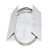 Pole Mounting Dome Camera Bracket Universal Wall Ceiling Mount for Security Cameras Ptz with 3pcs 200mm Loop Clasp