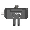 ULANZI R072 Aluminum Mount Adapter Base Magnetic Quick Release Mount Accessories with Universal 1/4-inch Interface