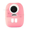 D10 2inch LCD Screen Instant Printing Digital Camera Children Mini HD Video Camcorder - Pink