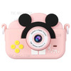 A5 Kid's Camera Toys Cute Mini Video Camera 1080P Dual Cam Early Education Children Camera - Pink