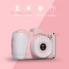 X38 Kid's Camera Toys IPS 3.5-inch Kid's Video Camera 1080P Early Education Children Camera - Pink