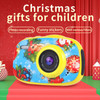 SC003 Waterproof Christmas Style 2MP 2.0" IPS HD Screen Digital Camera Children Video Recorder Camcorder - Blue