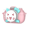 A5 3.0inch Cute Cartoon Children HD Video Mini Digital Camera with Silicone Protective Sleeve - Pink