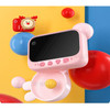 Cute 2.4inch Rechargeable Children 4800W Dual Lens HD Mini Digital Camera Kids Toy Gift - Pink Rabbit