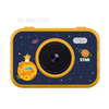 4MP 3.5 inch HD Large Screen Kids Camera Toy with Dual Lens Birthday Gift - Yellow/Blue