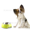 Heavy Duty Melamine Non-skid Pet Bowl for Dogs and Cats - Size: S / Green