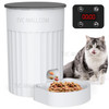 Automatic Pet Food Dispenser 3L Pet Safe Feeder Food Bowl Programmable Timer for up to 4 Meals 2 Power Supply