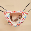 TG210700229 Cat Cage Hammock Hanging Soft Dual-layer Pet Bed Pet Hammock for Kitten Ferret Puppy Cat and Small Pet - Heart