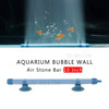 Aquarium Bubble Wall Air Stone Bar Fish Tank Bubble Wall Air Diffuser Household Tool - 10 Inch