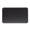 Kitchen Tool Rapid Defrosting Tray Thawing Plate Frozen Food Defrost Without Electricity, Size: 11.6 x 8 inch(Black)