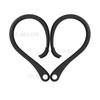 1 Pair Earphone Anti-lost TPU Rope Strap for Apple AirPods - Black