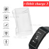 Clear All-wrapped TPU Protector Cover Watch Case for Fitbit Charge 3