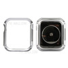 Shock Drop Protector PC Smart Watch Case for Apple Watch Series 4 40mm - Silver