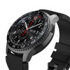 Cool Metal Watch Frame for Samsung Gear S3 Frontier - Black/White