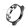Plated TPU Protection Frame Case for Samsung Gear S2 / Galaxy Watch 42mm - Black