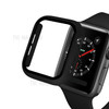 For Apple Watch Series 5 / 4 40mm PC Frame + Tempered Glass Watch Film Protective Case - Black