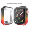 Colorful TPU Smart Watch Case for Apple Watch Series 5/4 44mm - Black/Yellow/Red