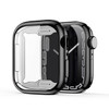 DUX DUCIS Somo Series For Apple Watch Series 7 41mm Electroplating Case Soft TPU Anti-Scratch Watch Protector Cover - Black