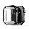 DUX DUCIS Somo Series For Apple Watch Series 7 45mm Flexible TPU Electroplated Protector Bumper Case Lightweight Thin Guard Shockproof Frame - Black