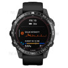 For Garmin Fenix 7 Sporty Scale Design Stainless Steel Watch Bezel Protective Ring - Black/White