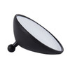 3R-098 Car Blind Spot Rear View Wide Angle Mirror, Diameter: 9.8cm(Black)