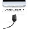 2.0M DUX DUCIS K-ONE Series Woven Pattern Micro USB Data Sync Charger Cable for Samsung HTC Huawei